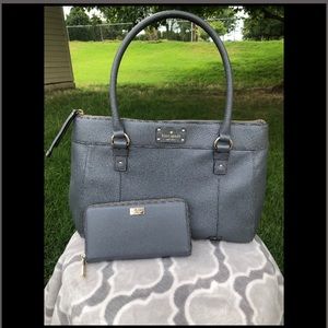 Kate Spade Highland Place Satchel with wallet